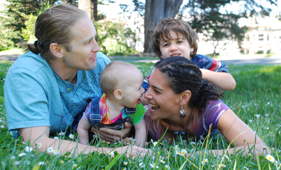 Deanna Simon with her family