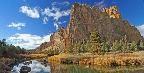 Smith Rock State Park, one of many state-owned locations that are now protected from pesticides by HB3364