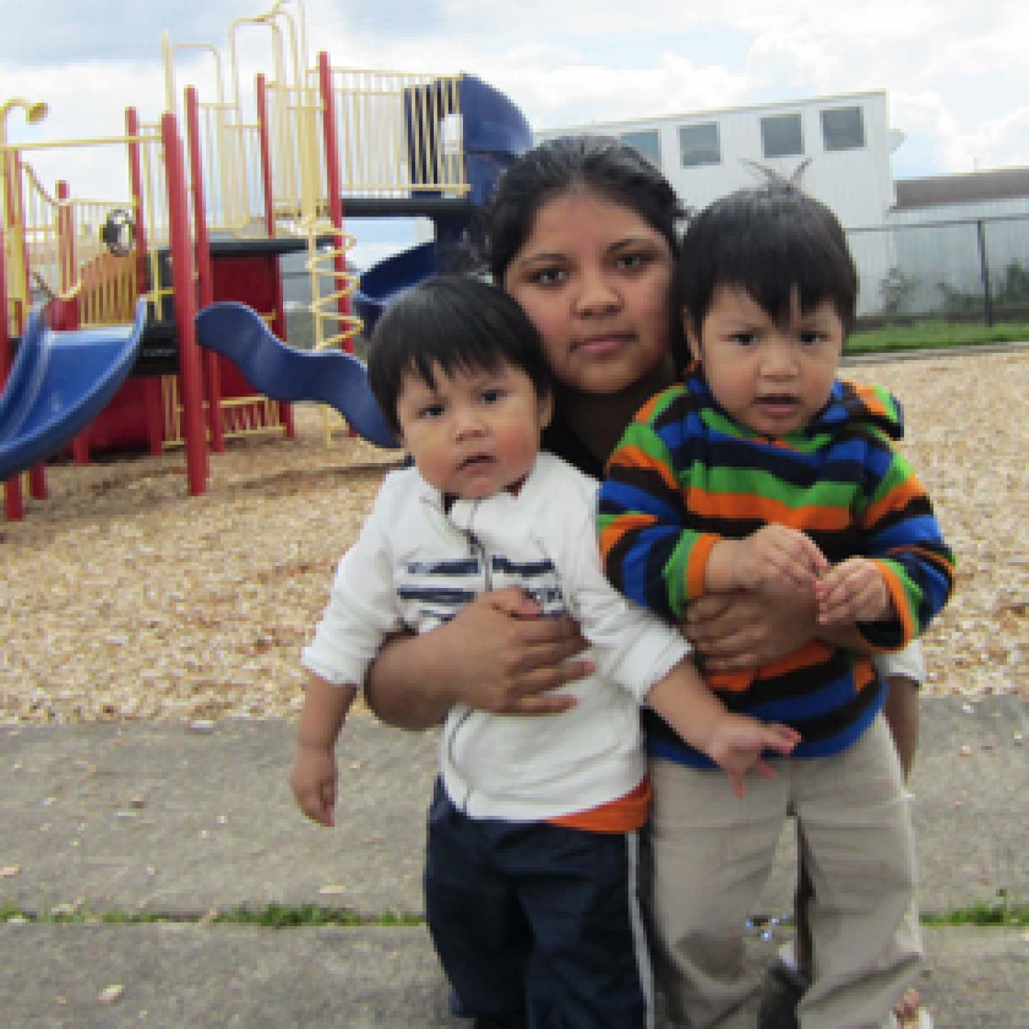Mother with Children at Lark Park