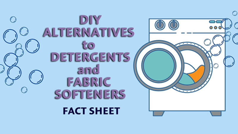 Green Home Cleaning Graphics  -  Deter﻿gent and  Fabric Soften